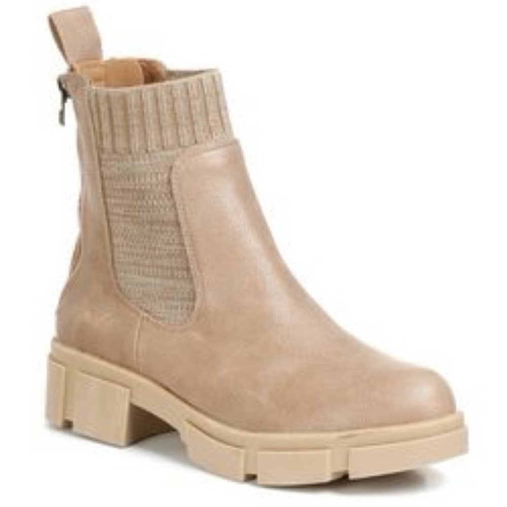 Blowfish Tan Chunky Ankle Boots – Size 7 – Brand New